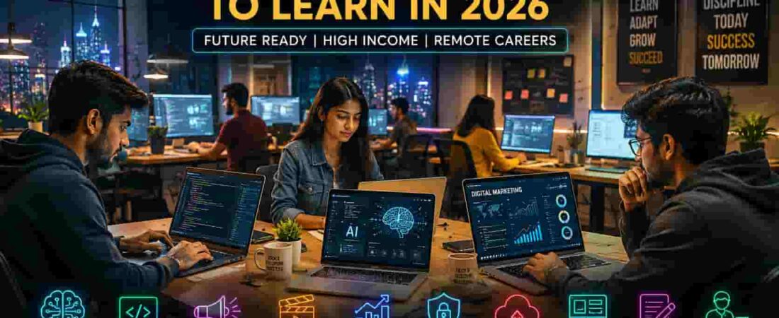 High Salary Skills to Learn in 2026 for High Income Careers