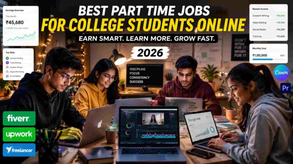 Part Time Jobs for College Students Online