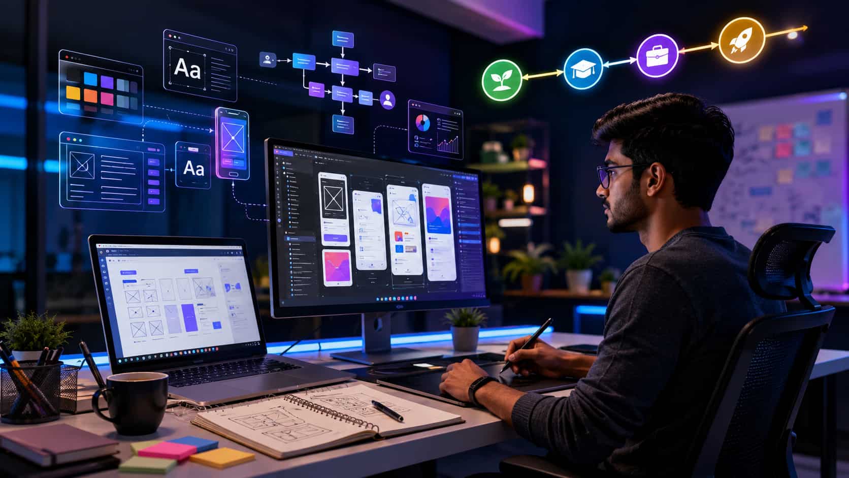 How to Become a UI/UX Designer in 2026: Complete Roadmap, Skills, Tools & Career Guide