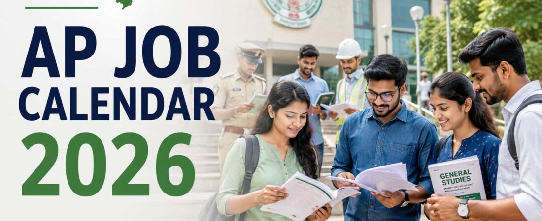 AP Job Calendar 2026 Revised: 10,060 Government Jobs, Check New Recruitment Schedule