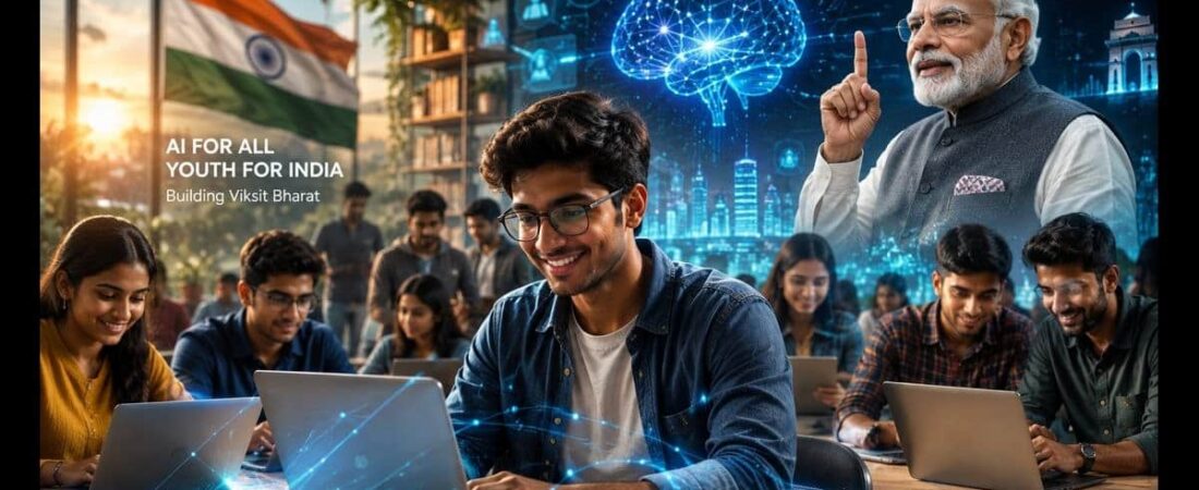 PM Modi’s Big AI Announcement: 1 Crore Youth to Get AI Training — What It Means for Students