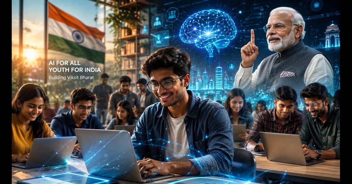 PM Modi’s Big AI Announcement: 1 Crore Youth to Get AI Training — What It Means for Students