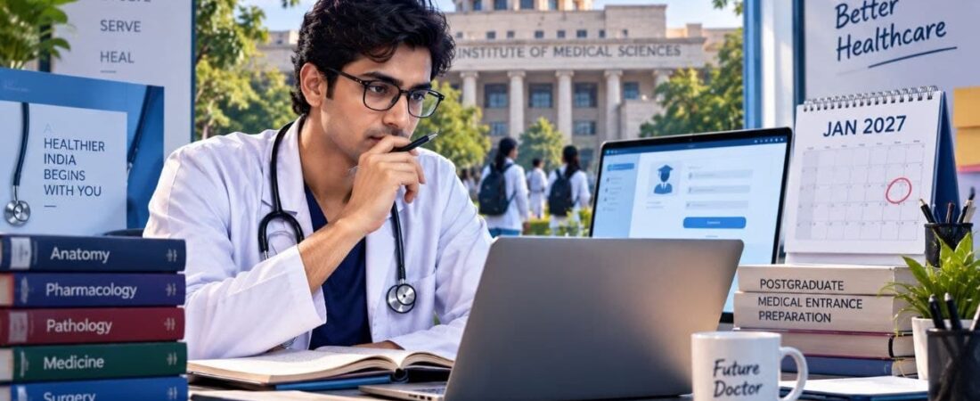 INI CET January 2027 Registration Begins for MD, MS, MCh Admissions, Apply by October 13
