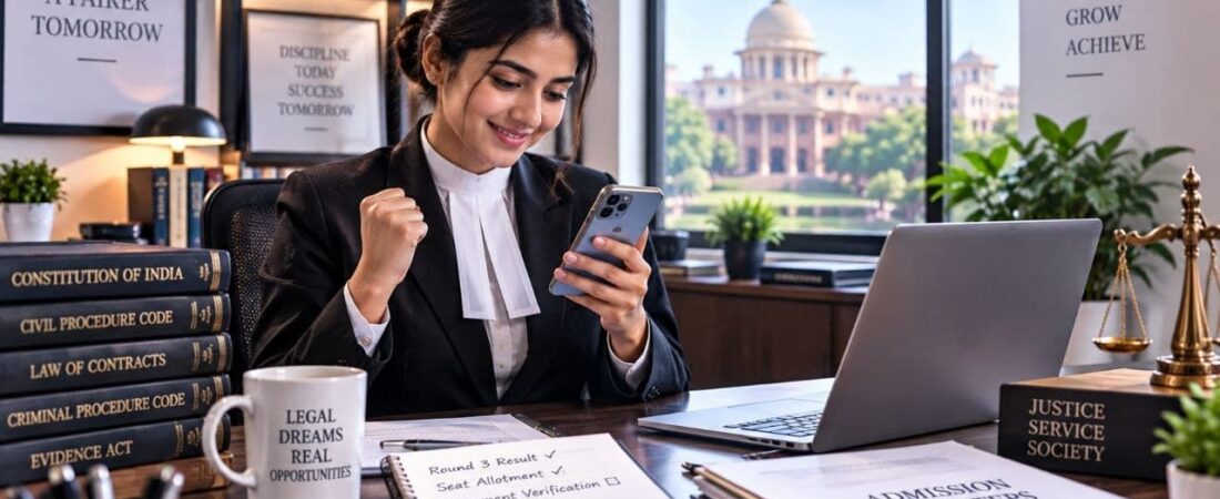 MH CET 3-Year LLB Round 3 Seat Allotment 2026 OUT: 23,859 Seats Allotted