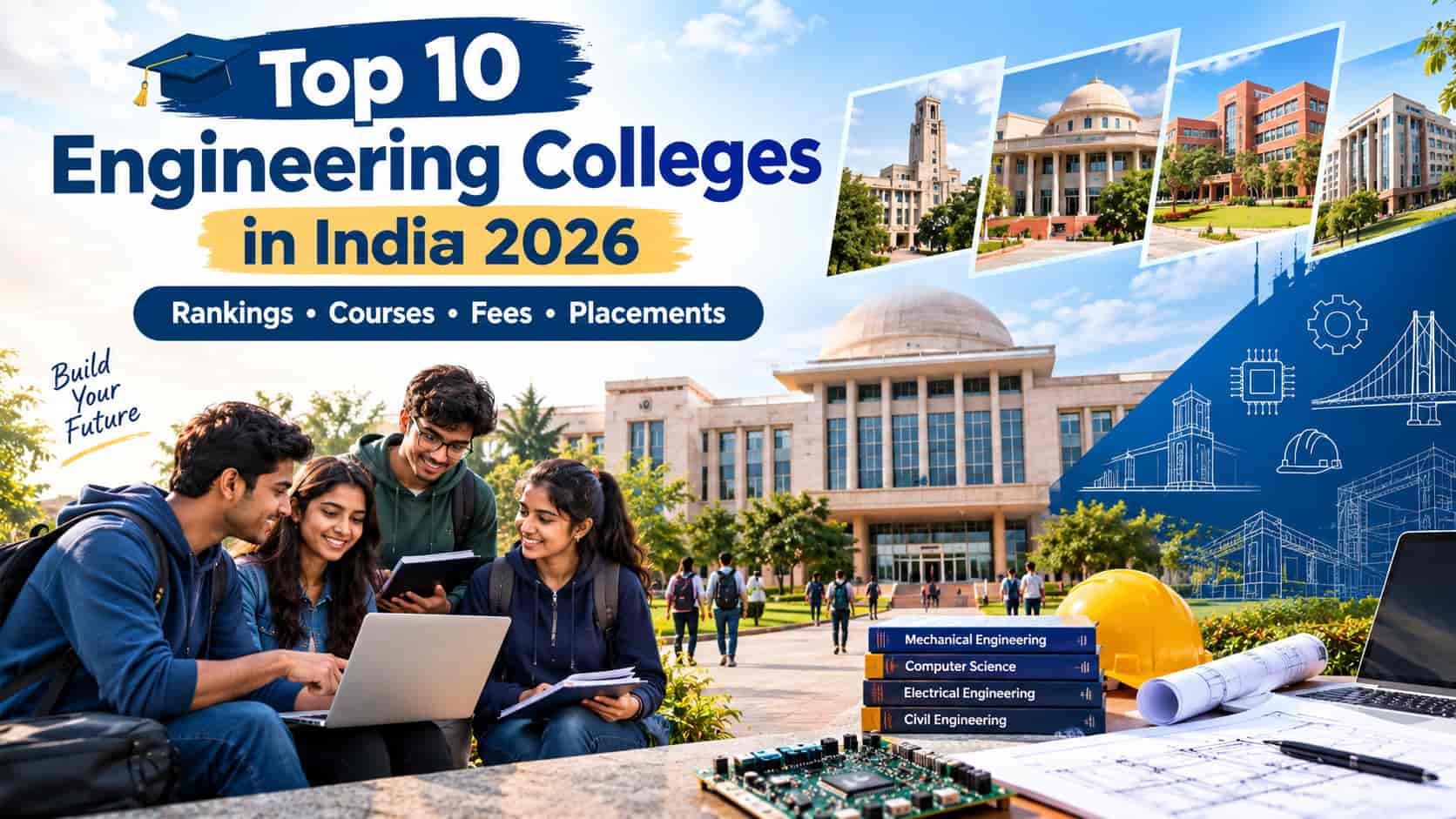 Top 10 Engineering Colleges in India 2026: Rankings, Courses & Placements